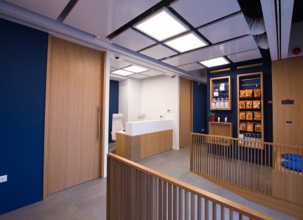 Modern Vet reception