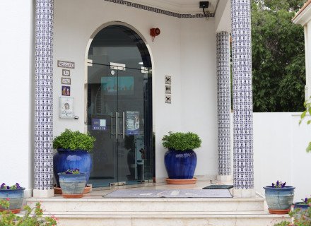 Entrance Modern Vet Hospital