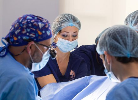 Medical veterinary operation