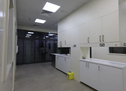 Vet tech room