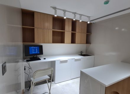 Vet examination room